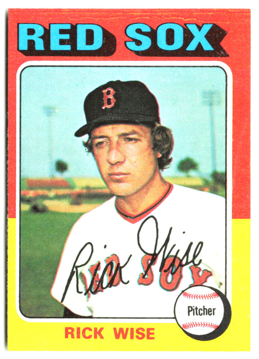 1975 Topps Mini #056 Rick Wise