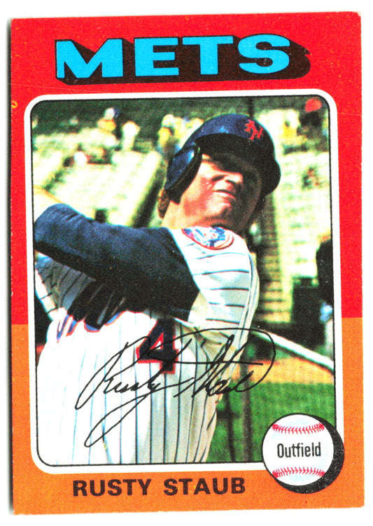 1975 Topps Mini #090 Rusty Staub