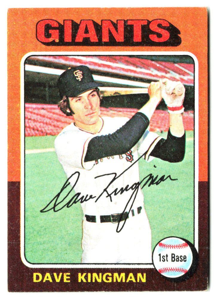 1975 Topps Mini #156 Dave Kingman