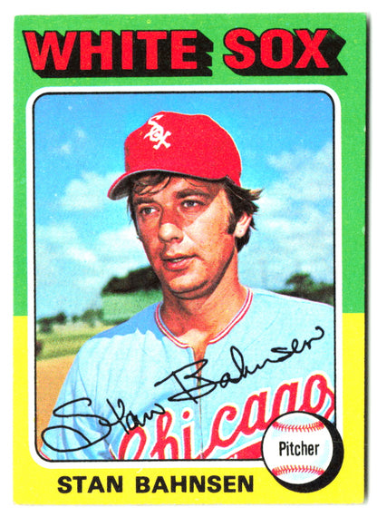 1975 Topps Mini #161 Stan Bahnsen