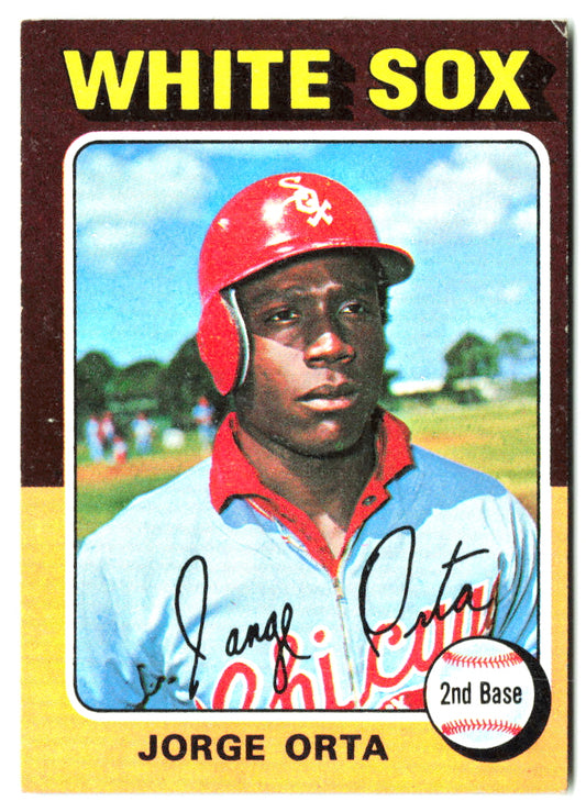 1975 Topps Mini #184 Jorge Orta