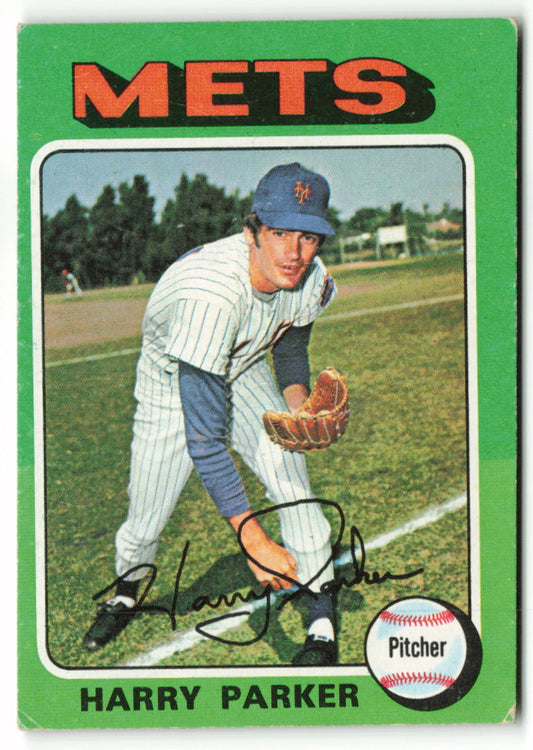 1975 Topps Mini #214 Harry Parker