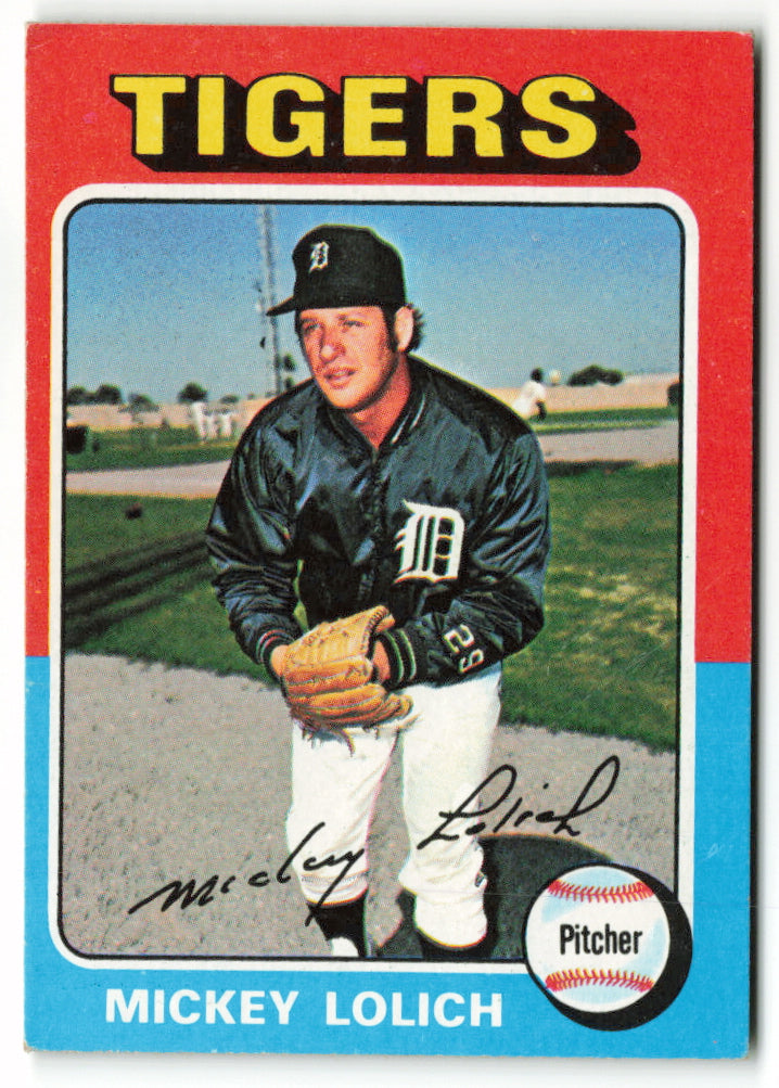 1975 Topps Mini #245 Mickey Lolich