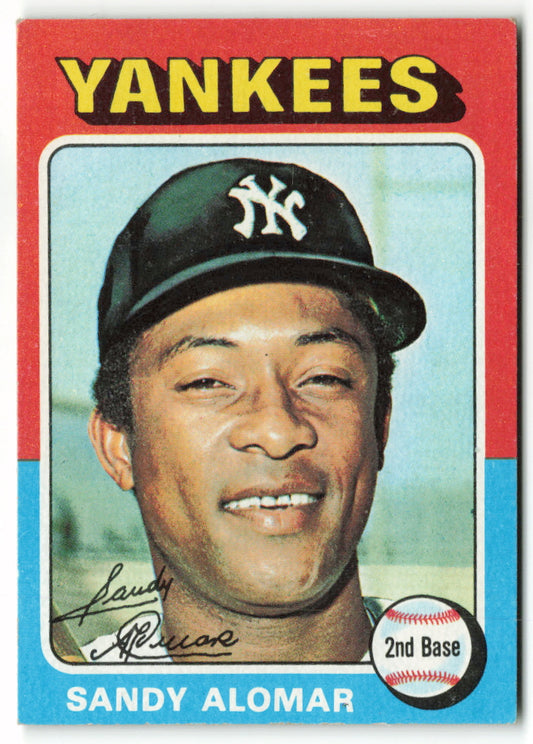 1975 Topps Mini #266 Sandy Alomar