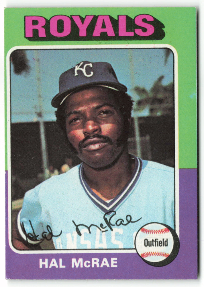 1975 Topps Mini #268 Hal McRae