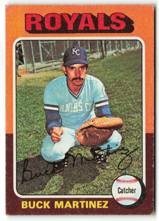 1975 Topps Mini #314 Buck Martinez