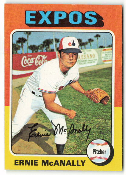 1975 Topps Mini #318 Ernie McAnally