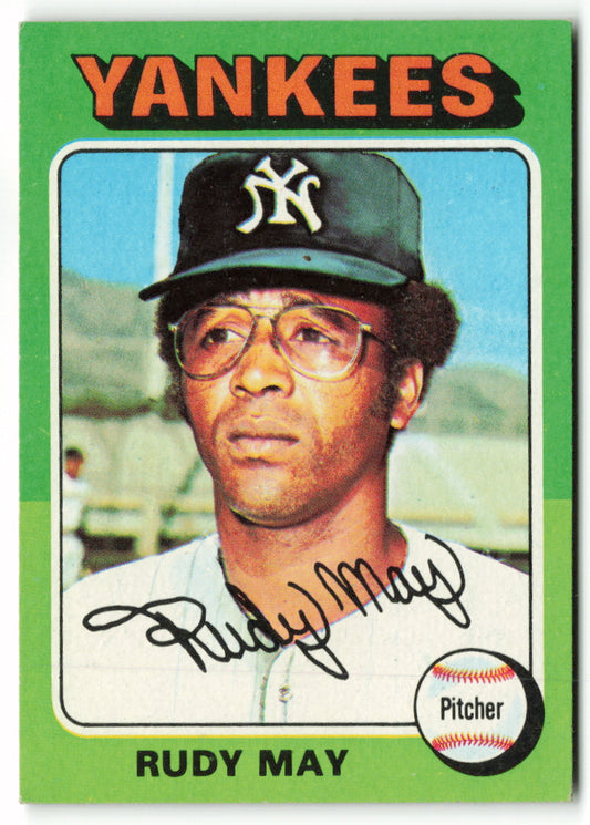 1975 Topps Mini #321 Rudy May