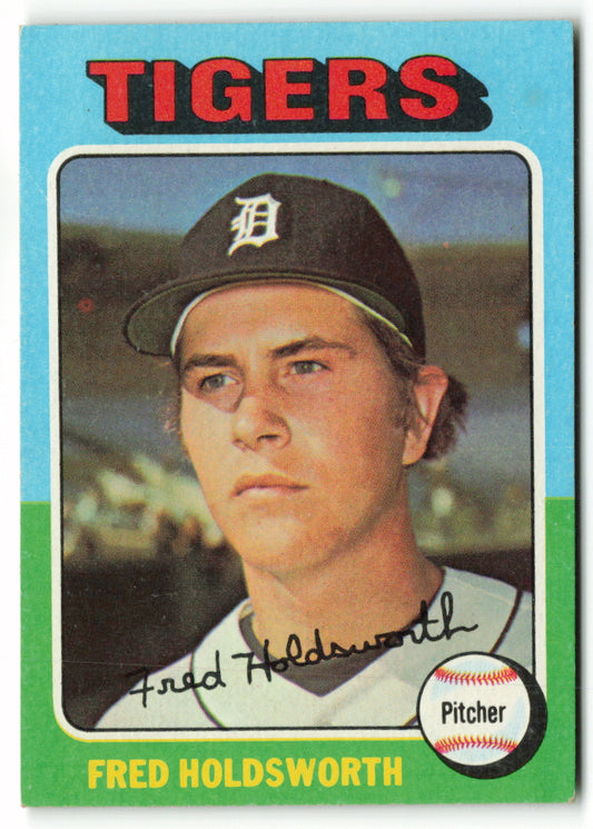 1975 Topps Mini #323 Fred Holdsworth