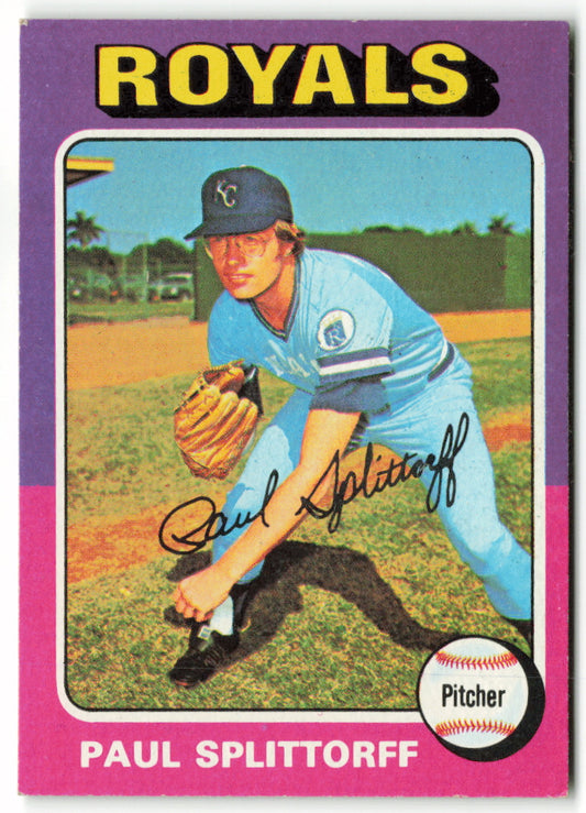 1975 Topps Mini #340 Paul Splittorff