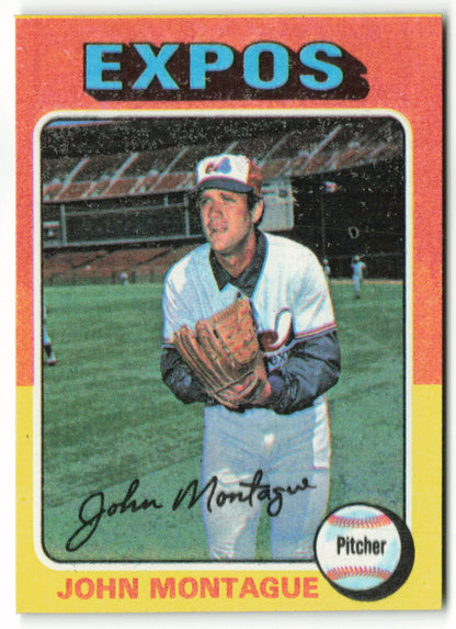 1975 Topps Mini #405 John Montague