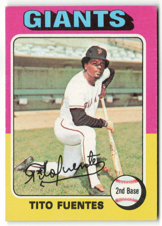 1975 Topps Mini #425 Tito Fuentes