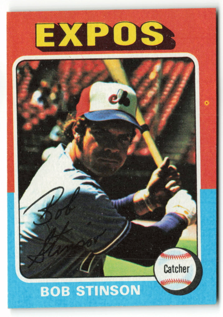 1975 Topps Mini #471 Bob Stinson