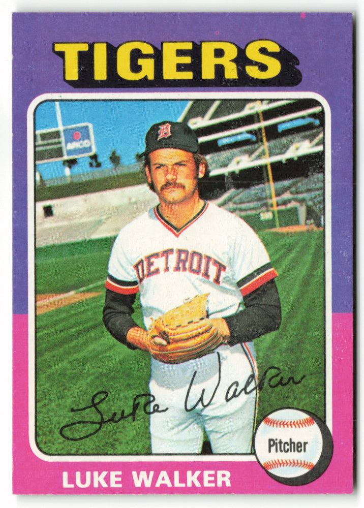 1975 Topps Mini #474 Luke Walker