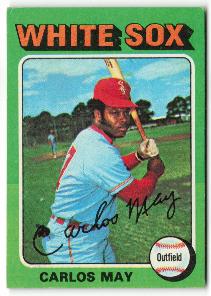 1975 Topps Mini #480 Carlos May