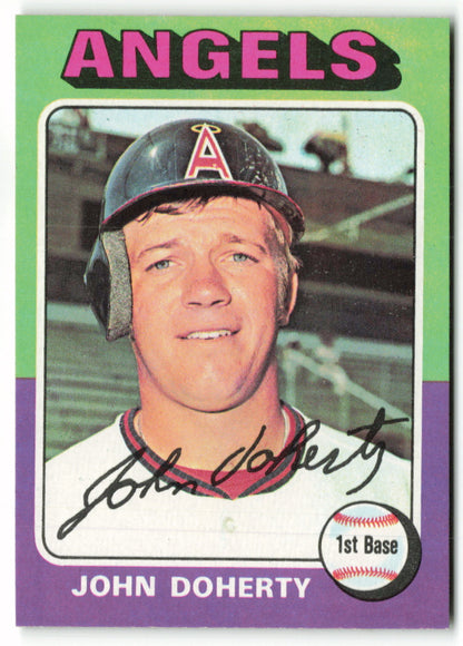 1975 Topps Mini #524 John Doherty