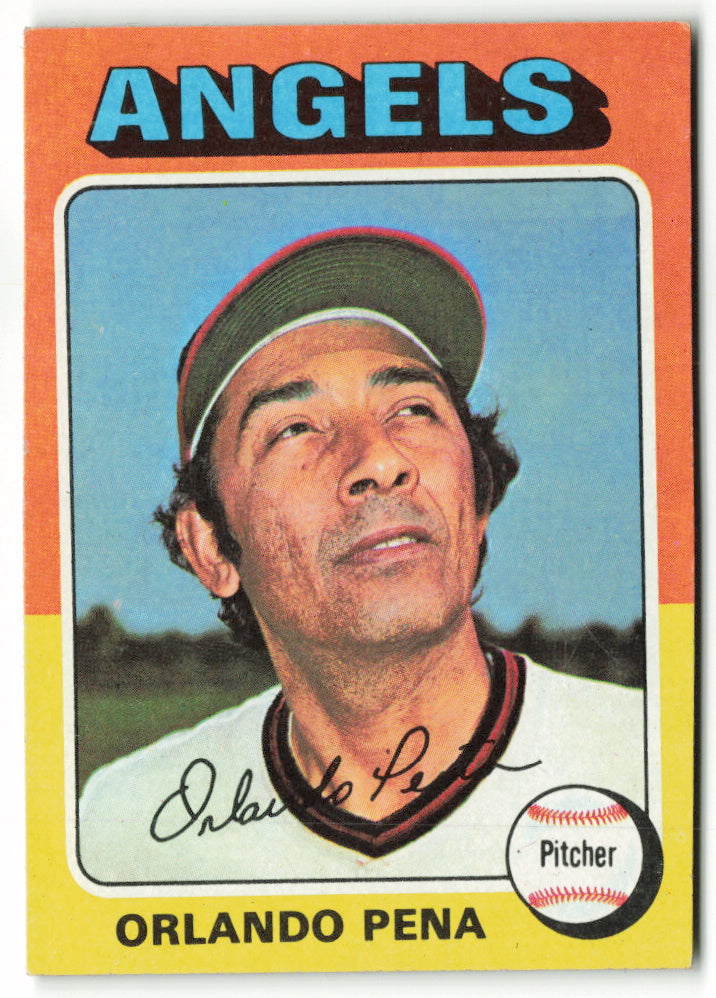 1975 Topps Mini #573 Orlando Pena