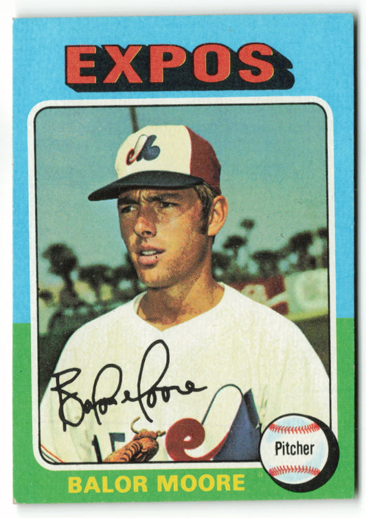 1975 Topps Mini #592 Balor Moore