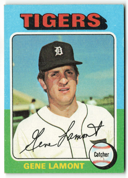 1975 Topps Mini #593 Gene Lamont