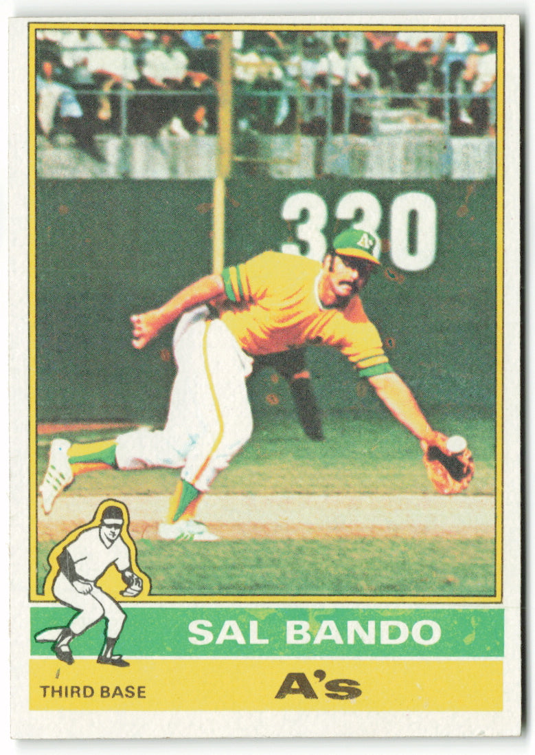 1976 Topps #090 Sal Bando