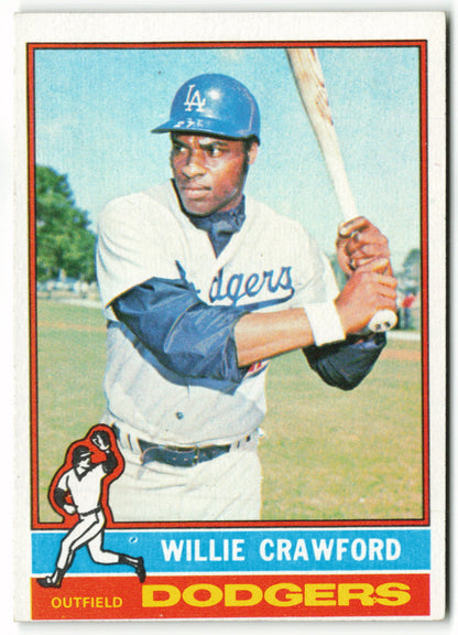 1976 Topps #076 Willie Crawford