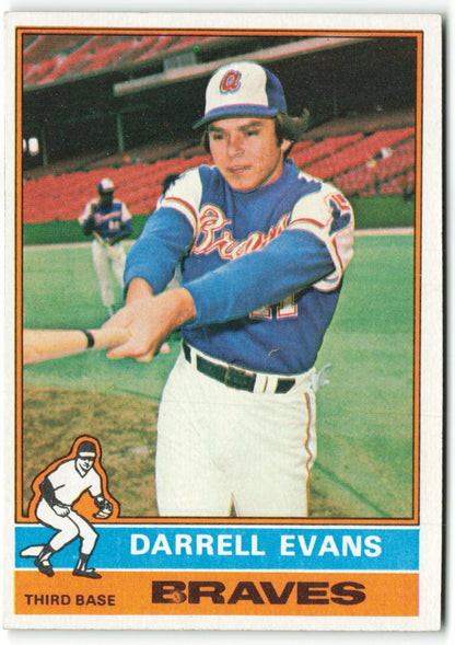 1976 Topps #081 Darrell Evans