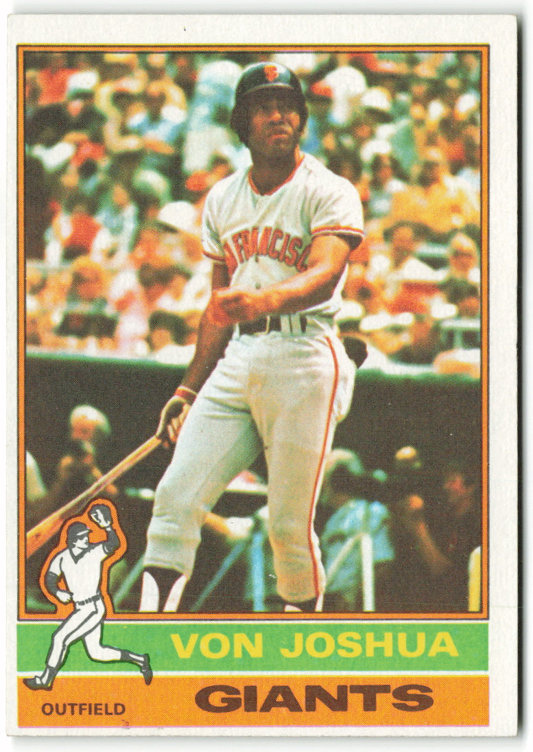 1976 Topps #082 Von Joshua