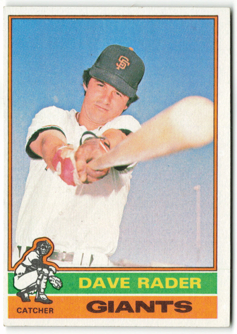 1976 Topps #054 Dave Rader