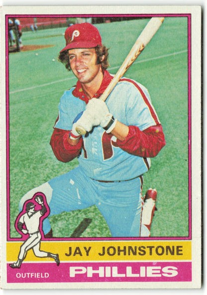 1976 Topps #114 Jay Johnstone