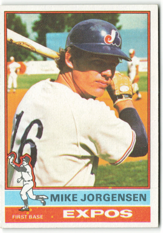 1976 Topps #117 Mike Jorgensen