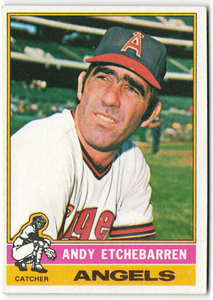 1976 Topps #129 Andy Etchebarren