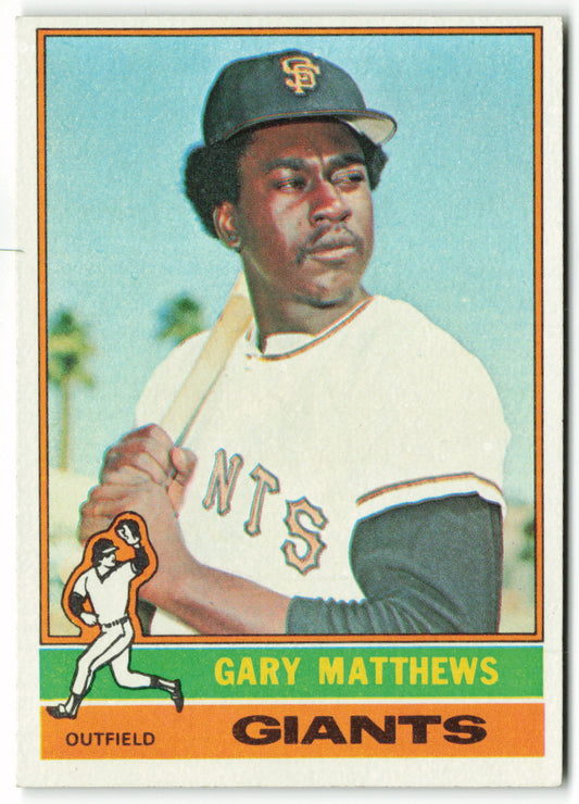 1976 Topps #133 Gary Matthews