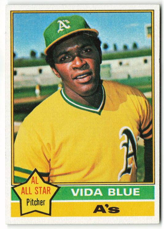 1976 Topps #140 Vida Blue AS