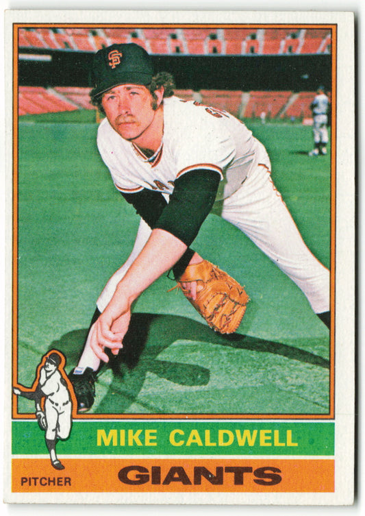 1976 Topps #157 Mike Caldwell