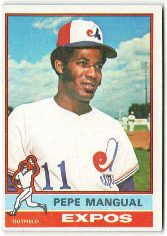 1976 Topps #164 Pepe Mangual