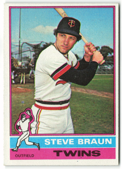 1976 Topps #183 Steve Braun