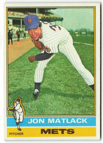 1976 Topps #190 Jon Matlack