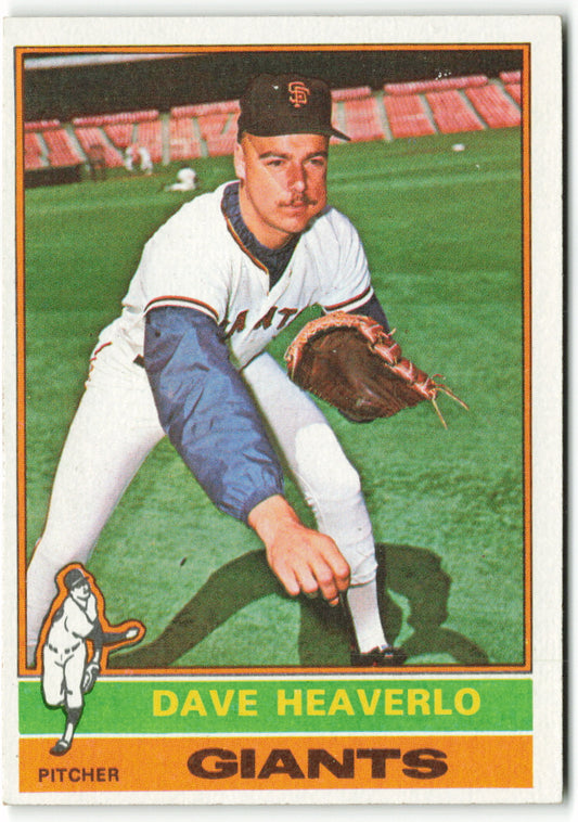 1976 Topps #213 Dave Heaverlo RC