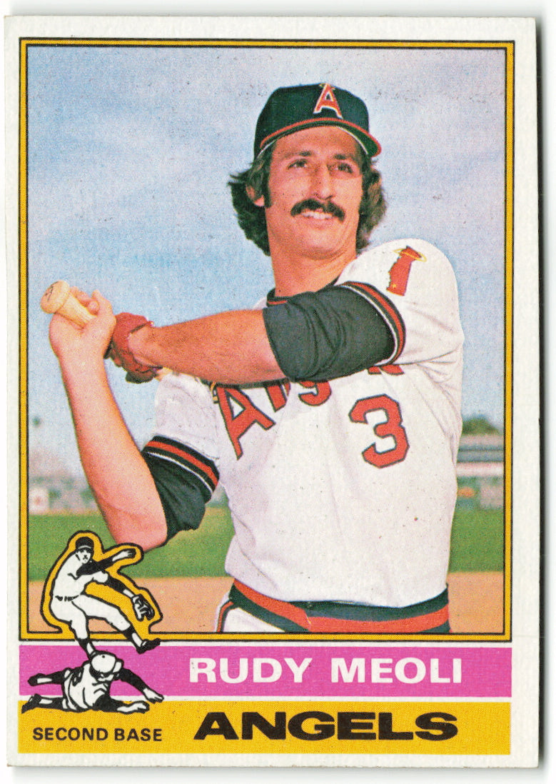 1976 Topps #254 Rudy Meoli