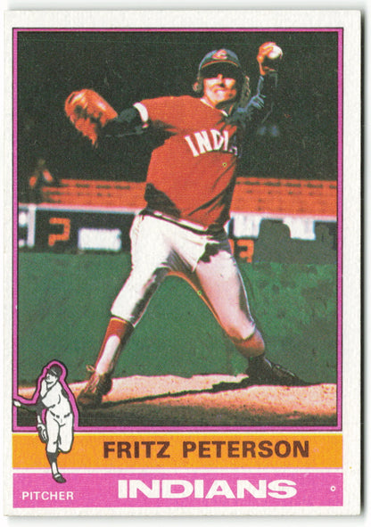 1976 Topps #255 Fritz Peterson