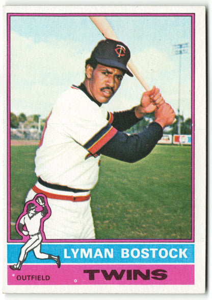 1976 Topps #263 Lyman Bostock RC