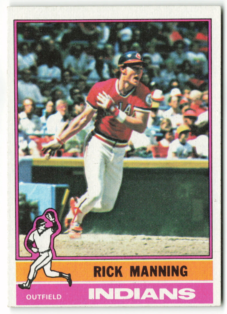 1976 Topps #275 Rick Manning RC