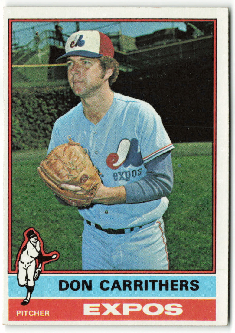 1976 Topps #312 Don Carrithers