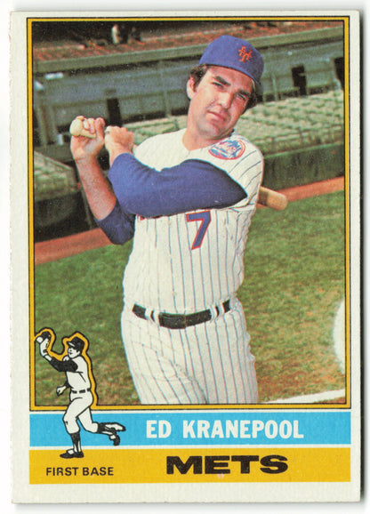 1976 Topps #314 Ed Kranepool