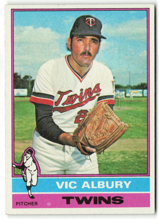 1976 Topps #336 Vic Albury