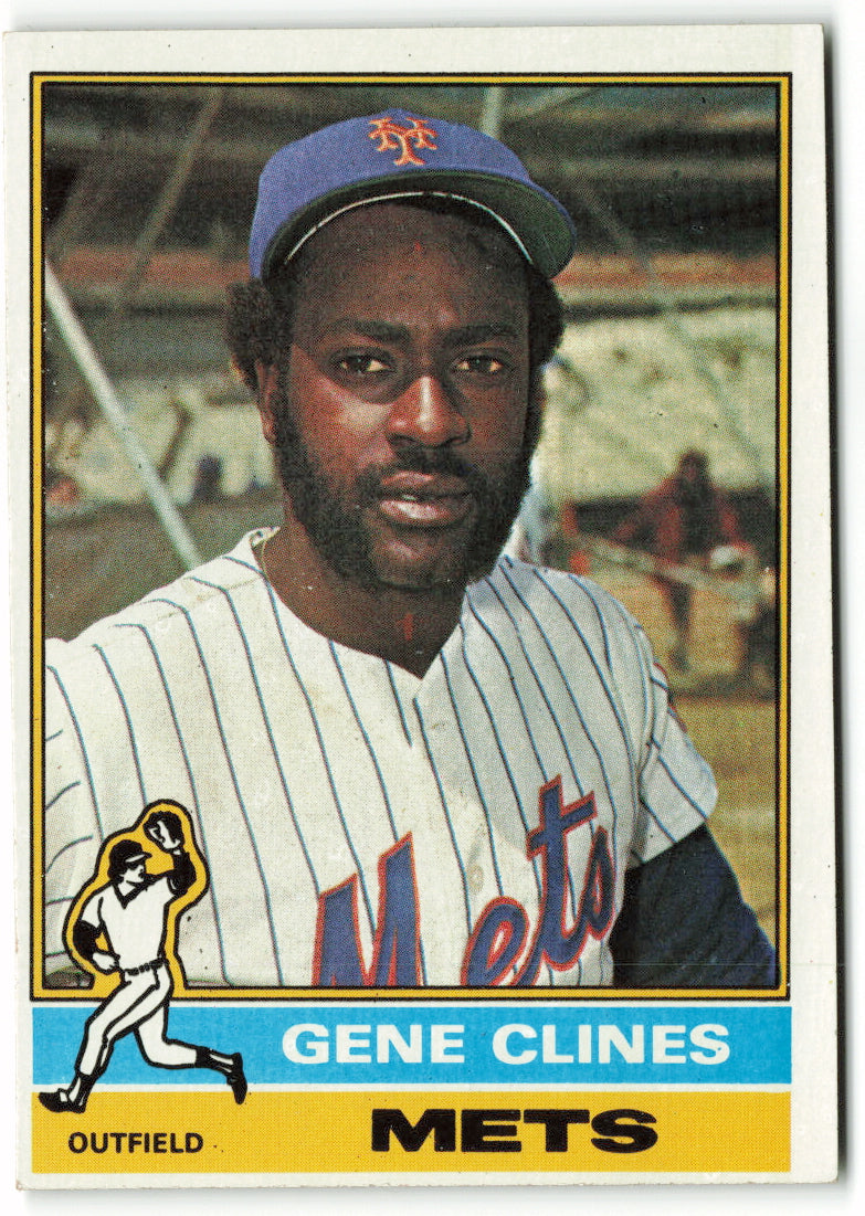 1976 Topps #417 Gene Clines