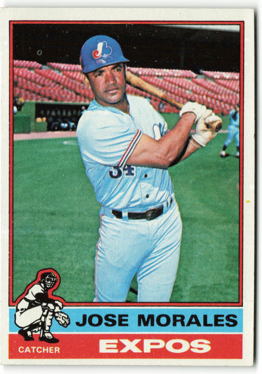 1976 Topps #418 Jose Morales RC