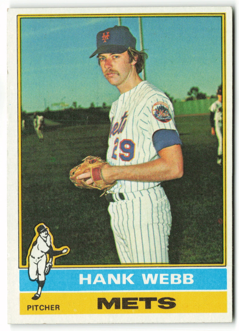 1976 Topps #442 Hank Webb