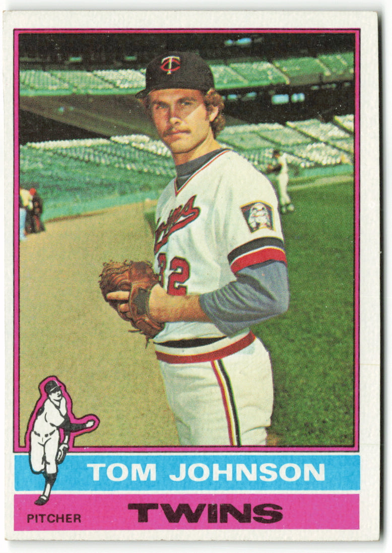 1976 Topps #448 Tom Johnson