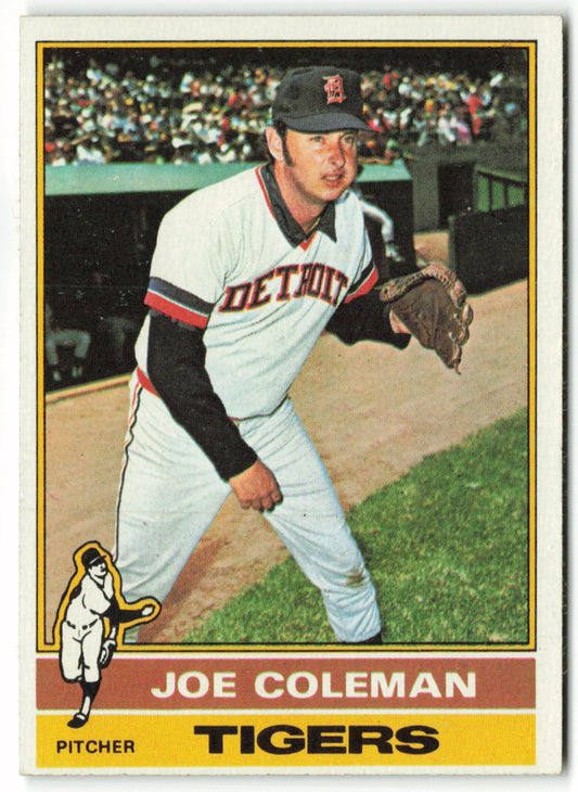 1976 Topps #456 Joe Coleman